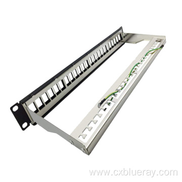 Blank 48 port keystone STP Modular Patch panel